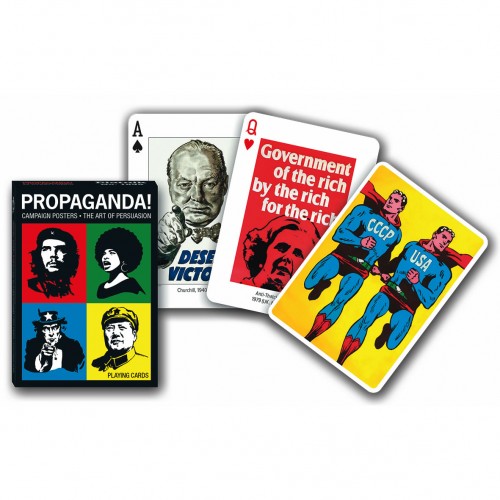 Carti de joc de colectie cu tema "Propaganda" Carti de joc de colectie cu tema "Propaganda"
